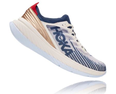 Hoka Carbon X-SPE Distance Dama - Adidasi Alergare Pe Drum Albi | RO-nlcrAr8